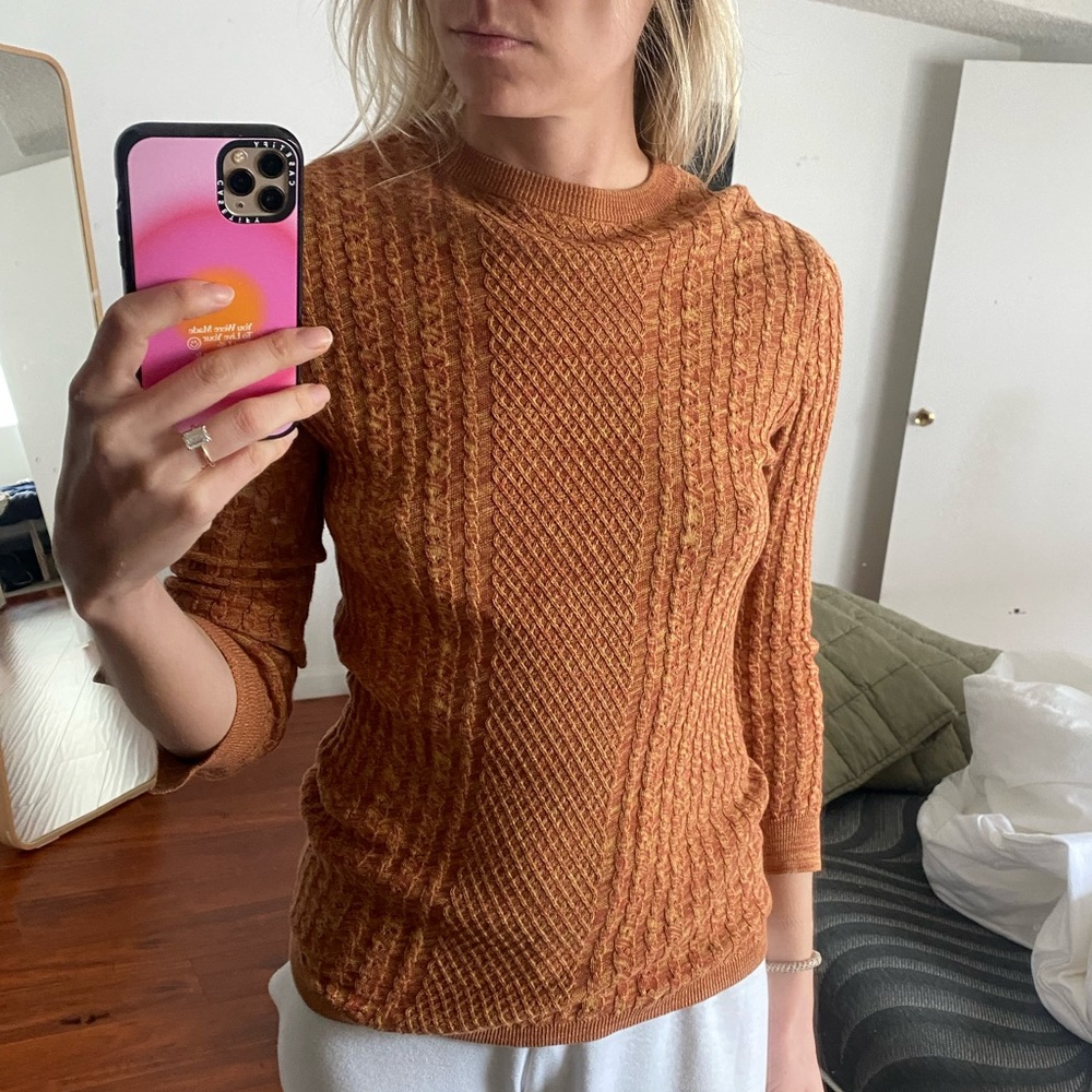 Zara Cable Knit Sweater